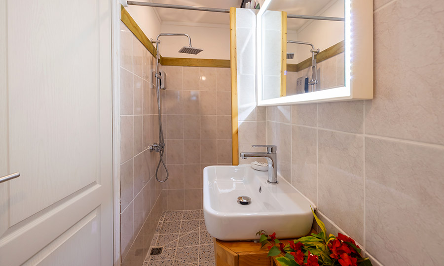 Salle de bain à Hiva Oa