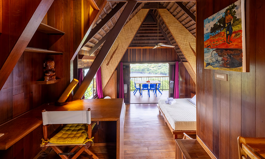 Séjour du chalet à Hiva Oa